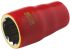 Bahco 1/2 in Drive 12mm Insulated Standard Socket, 12 point, VDE/1000V, 50 mm Overall Length