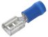 JST FVDDF Blue Insulated Female Spade Connector, Receptacle, 6.35 x 0.8mm Tab Size, 1mm² to 2.6mm²