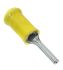 JST, FVPC Insulated Crimp Pin Connector, 2.6mm² to 6.6mm², 12AWG to 10AWG, 2.7mm Pin Diameter, 14mm Pin Length, Yellow