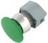 Cabezal de pulsador EAO, de color Verde, Momentáneo, IP65