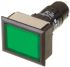 Cabezal de pulsador EAO, de color Verde, Momentáneo, IP65
