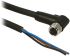Telemecanique Sensors 1/2'-20UNF 3-benet Konfektioneret kabel, 5m kabel