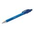 Długopis z tuszem, Niebieski, 1 mm