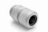 Amphenol MotionGrade M36 Cable Gland Without Locknut, Die Cast Zinc, 19mm, IP67, Grey