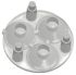 Lente LED Carclo, 3 LEDs, diámetro 20mm, 20 (Dia.) x 7.5mm, Ángulo medio, puntual, 22 °, para Lumileds LUXEON Rebel