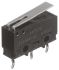 Mikrokapcsoló SP-CO, müködtető típusa: Rövid zsanéros kar, 100 mA 30 V DC esetén