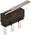 Mikrokapcsoló SP-CO, müködtető típusa: Hosszú zsanéros kar, 5 A 250 V AC esetén