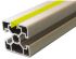 Bosch Rexroth Yellow PVC Cover Strip, 10mm Groove Size, 2m Length