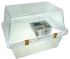 Licefa Transparent Plastic Compartment Box, 200mm x 275mm x 200mm