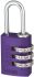 ABUS 145/20 Lilac All Weather Aluminium Safety Padlock 20mm