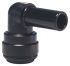 John Guest PM Series Elbow Tube-toTube Adaptor, Push In 8 mm to Push In 8 mm, Tube-to-Tube Connection Style