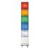 Schneider Electric Harmony XVC6 Red/Green/Amber/Blue/Clear Signal Tower, Buzzer, 24 V ac/dc, 5 Light Elements, Surface