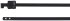 HellermannTyton Cable Tie, Releasable, 330mm x 10.26 mm, Black Polyester Coated Stainless Steel, Pk-50