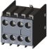 Siemens 1NO + 2NC辅助触头, 扣入式安装, 6 A 交流、10 A 直流, 250 V 直流、690 V 交流, 3RH2911-1HA12
