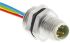HARTING Straight Male 4 way M12 to Unterminated Sensor Actuator Cable, 500mm