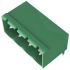 Amphenol FCI 基板用端子台, 06-508シリーズ, 5.08mmピッチ , 1列, 9極, 緑