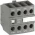 ABB Auxiliary Contact - 1NC + 3NO, 4 Contact, Front Mount, 6 A
