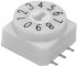 KNITTER-SWITCH, 10 Position, BCD Rotary Switch, 25 mA @ 24 V dc, Through Hole