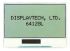 Monokróm LCD kijelző, Grafikus, LED háttérvilágítás, háttérszín: Fekete, 128 x 64pixelek