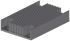 Heatsink, 1/4 Brick DC/DC Converter, 58 x 37 x 11.4mm, Screw