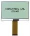 Displaytech 128240D-FC-BW-3 Graphic LCD Display, White on Black, Transflective