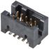 Conector macho para PCB Amphenol Communications Solutions serie Rib-Cage de 10 vías, 2 filas, paso 1.27mm, para soldar,