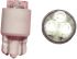 JKL Components White LED Indicator Lamp, 12V dc, Wedge Base, 10.4mm Diameter