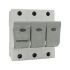 Mersen 63A Bottle Fuse Holder, 3P, 400V ac