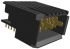 TE Connectivity Hátlapi csatlakozó Z-PACK HM sorozat, távolság: 2mm, 7 érintkezős, 1 soros, Derékszögű, lezárás:
