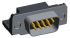 TE Connectivity Amplimite HD-20 9 Way Right Angle Through Hole D-sub Connector Plug, 2.74mm Pitch, with 4-40 UNC,
