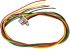 457.2mm AV Cable 6 Way Male Micro D-Sub to Free End Free End