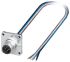Phoenix Contact Érzékelő-működtető kábel, M12 - Szereletlen - 4 érintkező, 250 V, 4 A, 500mm