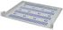 nVent SCHROFF Grey Cantilever Shelf, 1U, 5kg Load, 447mm x 390mm