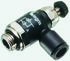 Legris 7060 Series Threaded Exhaust Regulator, G 1/2 Male Inlet Port x 12mm Tube Outlet Port