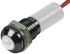RS PRO LED Schalttafel-Anzeigelampe Weiß 220V ac, Montage-Ø 8mm, Leiter