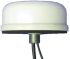 Mobilemark LMW-UMB-3C2C-WHT-180 Dome Multiband Antenna with SMA Connector, 2G (GSM/GPRS), 3G (UTMS), GPS