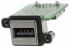 Conector USB Amphenol ICC MUSBA31130, Hembra, , 1 puerto puertos, Ángulo de 90° , Montaje en orificio pasante, 100,0