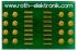 RE932-04, Double Sided Extender Board Multi Adapter Board FR4 20.32 x 13.65 x 1.5mm