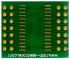 Surface Mount (SMT) Board SOIC Epoxy Glass Double-Sided 25.5 x 21 x 1.5mm FR4