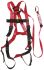 RS PRO Front, Rear Attachment Safety Harness, 115kg Max, M/XL