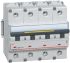 Legrand DX3 MCB Leitungsschutzschalter Typ C, 4-polig 100A, Abschaltvermögen 16 kA Serie DX DIN-Schienen-Montage