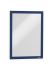 Durable Notiztafel Typ Informationsrahmen Transparent PVC PVC Antimagnetisch B. 210mm H. 297mm Blau