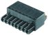 Weidmuller 5.08mm Pitch 4 Way Pluggable Terminal Block, Plug, Cable Mount, Screw Termination