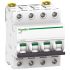 Schneider Electric Acti 9 iC60L MCB, 4P, 25A Curve C, 100 → 130V AC, 12 → 250V DC, 10 kA Breaking Capacity