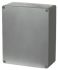 Fibox Euronord Series Unpainted Aluminium Enclosure, IP66, IP67, IP68, Unpainted Lid, 280 x 230 x 110mm