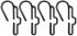 Helmet Torch Clips Helmet Clips for Prosafe Head Torches