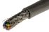 Alpha Wire Multicore Data Cable, 0.23 mm², 15 Cores, 24 AWG, Screened, 50m, Grey Sheath