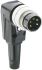 Lumberg, WSV 3 Pole Right Angle M16 Din Plug, DIN EN 60529, 5A, 250 V ac IP40, Male, Cable Mount