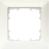 Siemens White 1 Gang Thermoplastic Mounting Frame