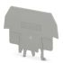 Phoenix Contact AP 3-TU Series End Cover for Use with DIN Rail Terminal Blocks